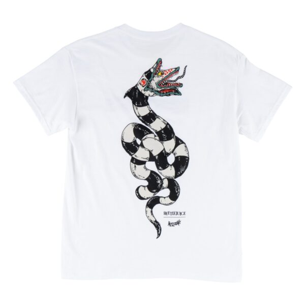 BEETLEJUICE X WELCOME SANDWORM T-SHIRT White