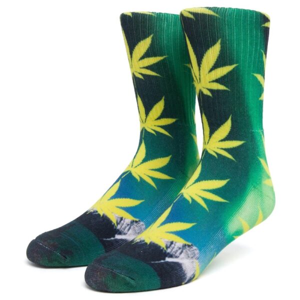 huf - digital nature plantlife socks ( green )