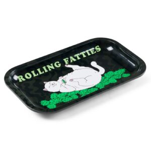 Ripndip ROLLING FATTIES ROLLING TRAY (BLACK)