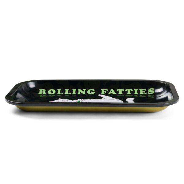 Ripndip ROLLING FATTIES ROLLING TRAY (BLACK)