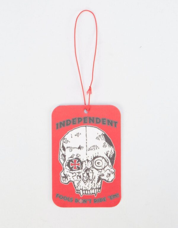 Independent Fools Don't Air Freshener ( Black/Red )