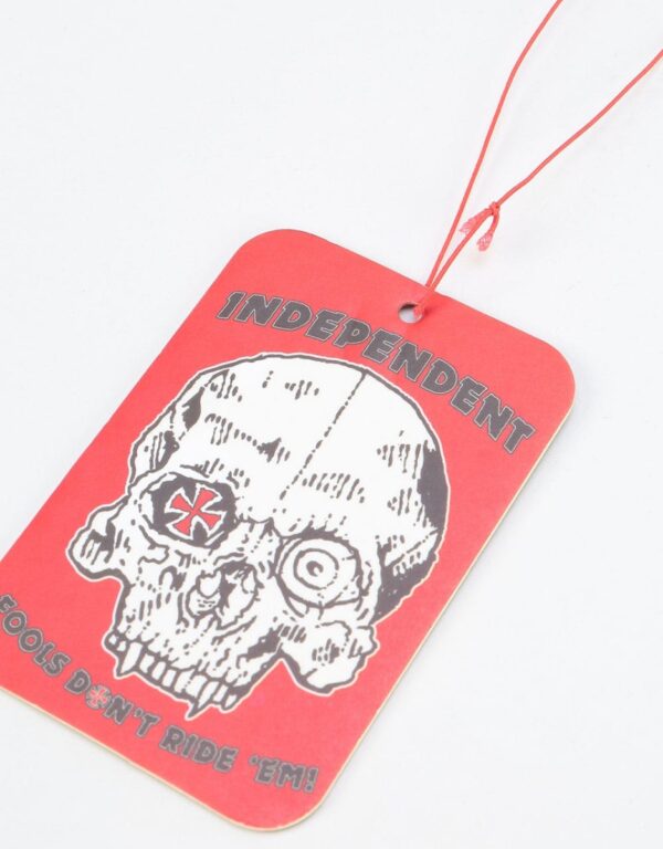 Independent Fools Don't Air Freshener ( Black/Red )