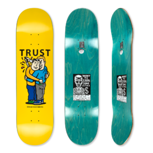 polar OSKAR ROZENBERG TRUST skateboard deck 8,375"