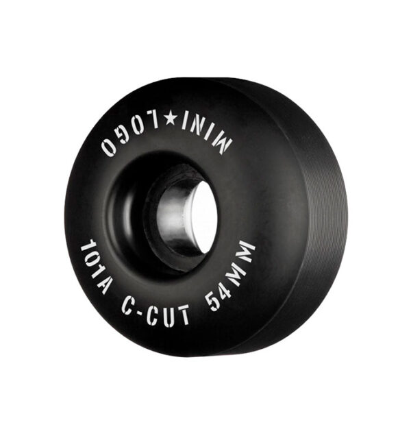 MINI-LOGO WHEELS c-CUT #2 black 54 MM 101A