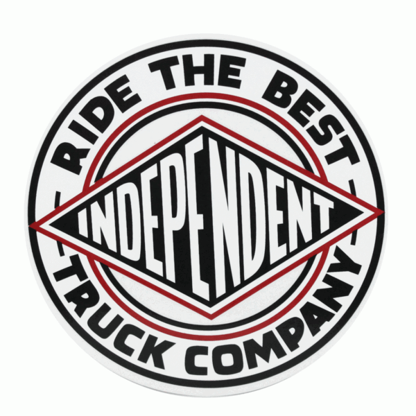 independent sticker 6"