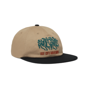 huf Movement 6 Panel Snapback Brown