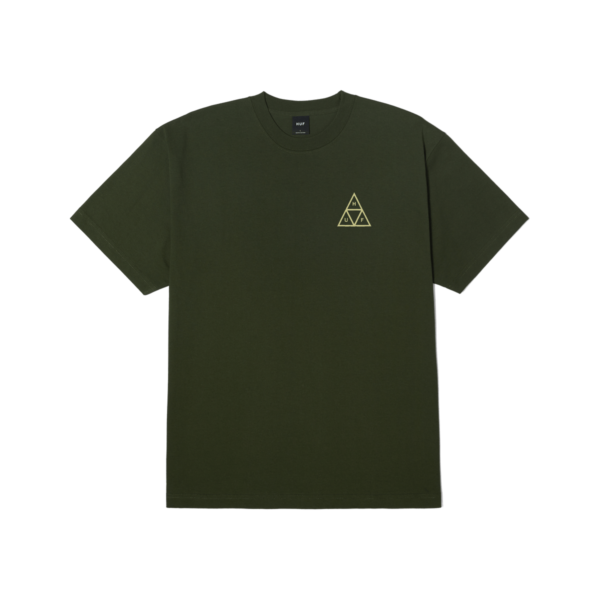 huf set t-shirt hunter green