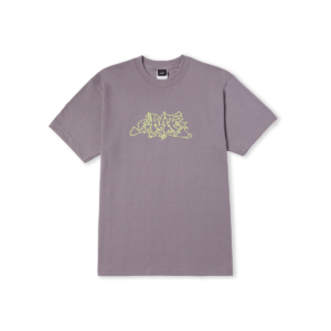 huf OUTLINES T-SHIRT light plum