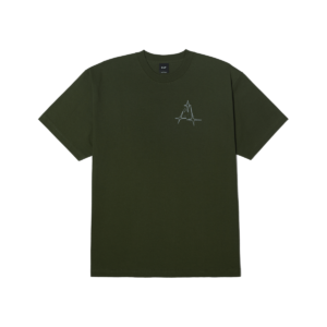 huf GLEAM T-SHIRT hunter green