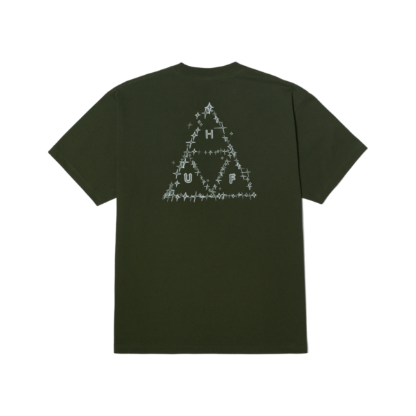 huf GLEAM T-SHIRT hunter green