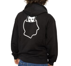 Nnsns Head Logo Black Hoodie