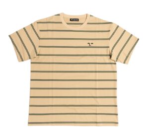 NNSNS Striped Tee Beige Blue Yellow