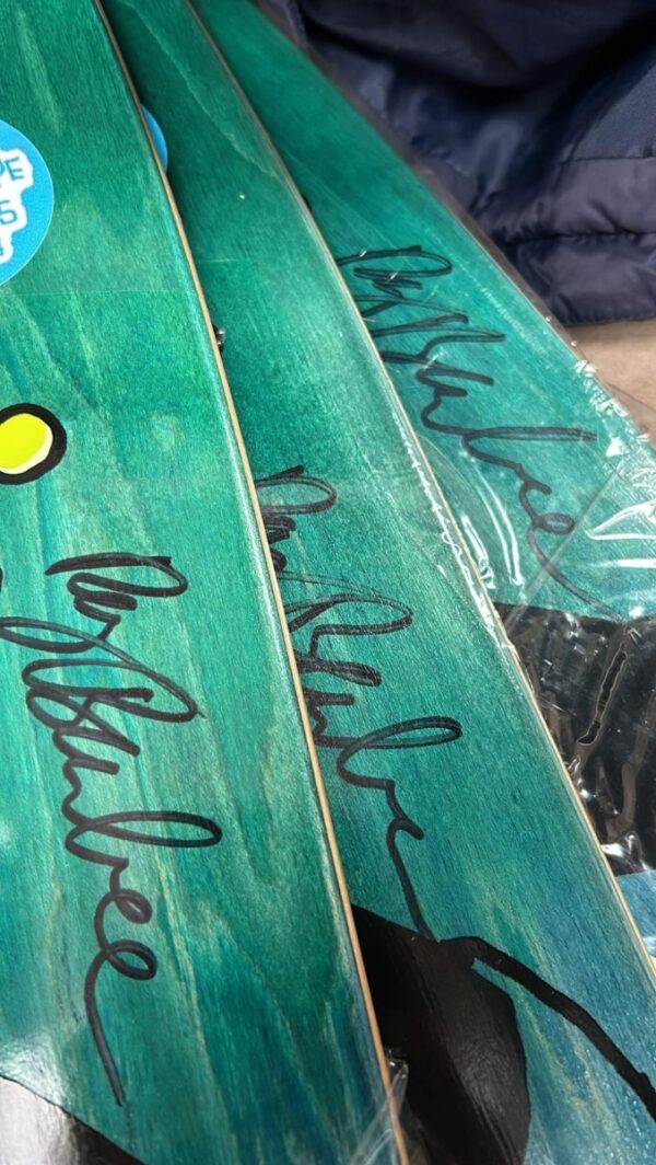 KROOKED RAY BARBEE FRIENDS DECK autographed