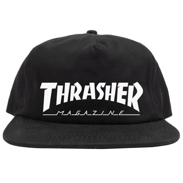 THRASHER MAG LOGO SNAPBACK CAP