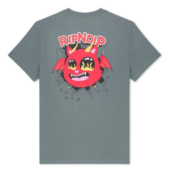 ripndip DEVIL MONSTER TEE (CHARCOAL)