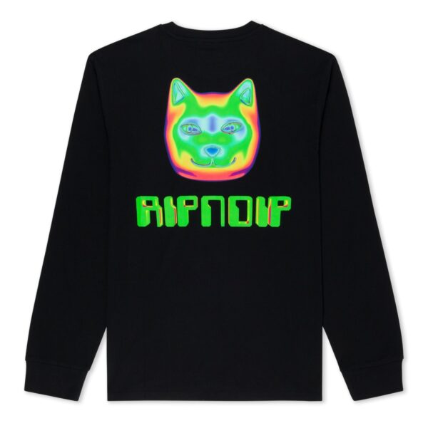 ripndip THERMAL NERMAL LONGSLEEVE (BLACK)