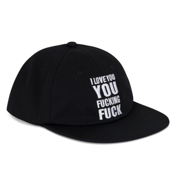 ripndip ILY FUCKIN FUCK STRAPBACK (BLACK)