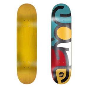 JART SKATEBOARD LETTERING deck 8,00"