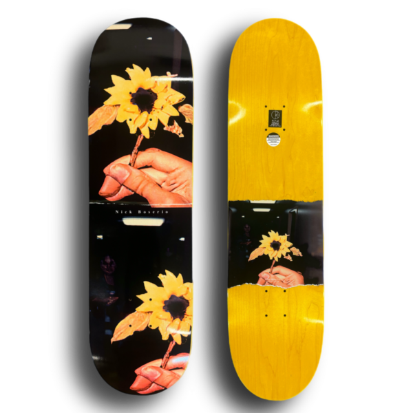 polar NICK BOSERIO FLOWER skateboard deck 8,25"