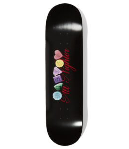 wasted Paris nighters skateboard deck 8,25"