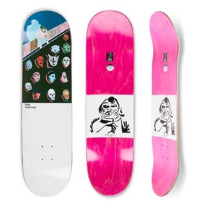 polar Trophy Heads skateboard deck 8,125"