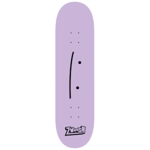 Zwoosh Durpy ditto smiley skateboard deck 7,75"