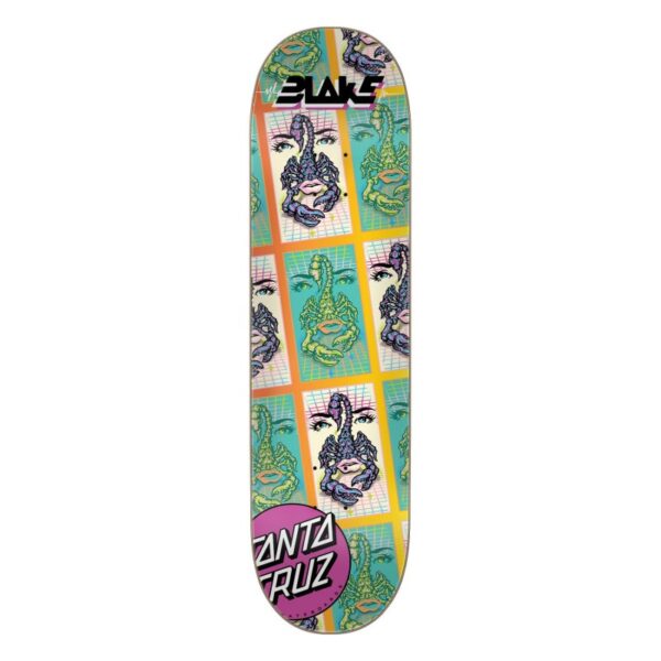 SANTA CRUZ JOHNSON DANGER TILE EVERSLICK SKATEBOARD DECK 8,375"