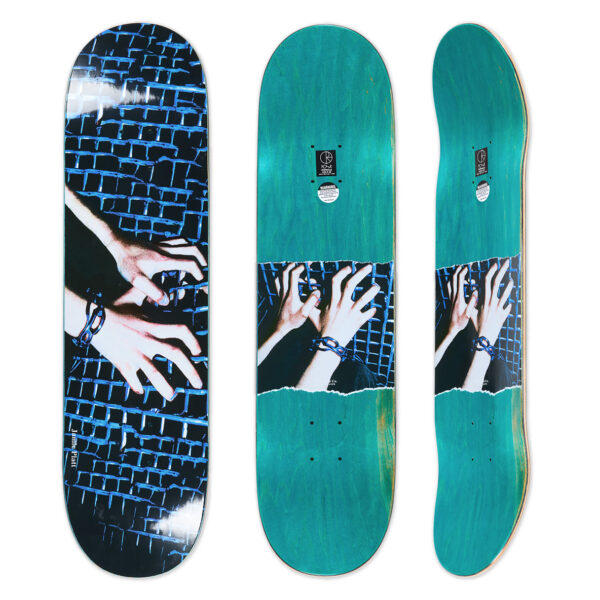 polar PLATT CAGED skateboard deck 8,25"