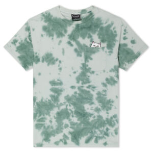 Ripndip Lord Nermal Pocket T- shirt (Olive Green Tie Dye)