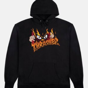 thrasher neckface Sucka Free hoodie (black)