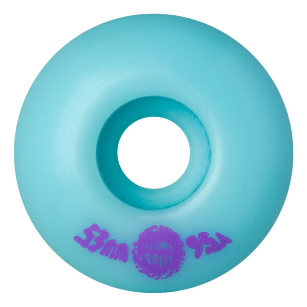 Santa Cruz slime balls wheels Snot Rockets Pastel Blue 53mm 95a