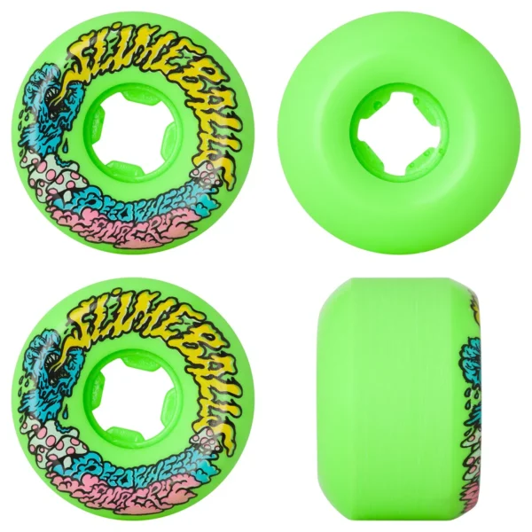 Santa Cruz slime balls wheels Vomit Mini Green 53mm 97a