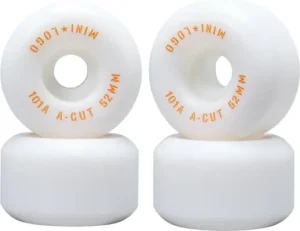 Mini Logo Wheels C-Cut #3 white 52 mm 101A