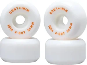 Mini-Logo Wheels A-Cut #2 white 54 mm 101A