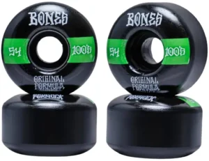 Bones Wheels OG 100's V4 Wide 54mm 100A