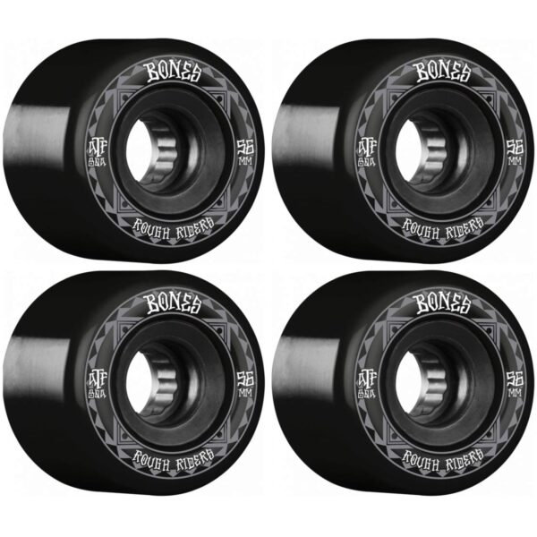 Bones Wheels ATF Rough Riders Runners 56mm 80a (black)