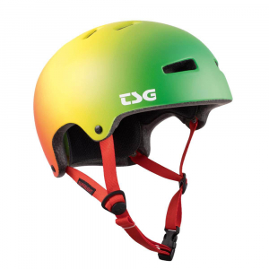 TSG SUPERLIGH SOLID COLOR HELMET rasta