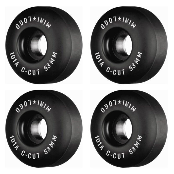 MINI LOGO WHEELS A-CUT #2 black 52 MM 101A