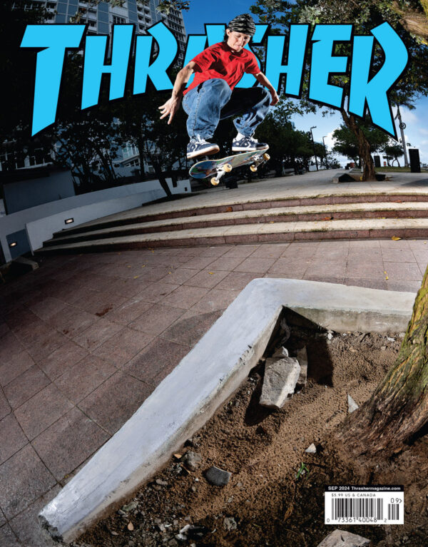 THRASHER MAGAZINE SEPTEMBER 2024