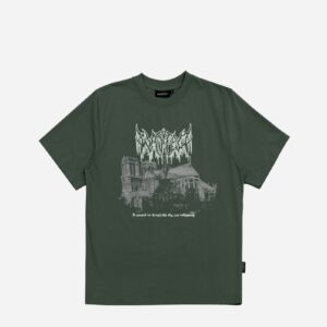 WASTED PARIS Vault T-Shirt Granite Green