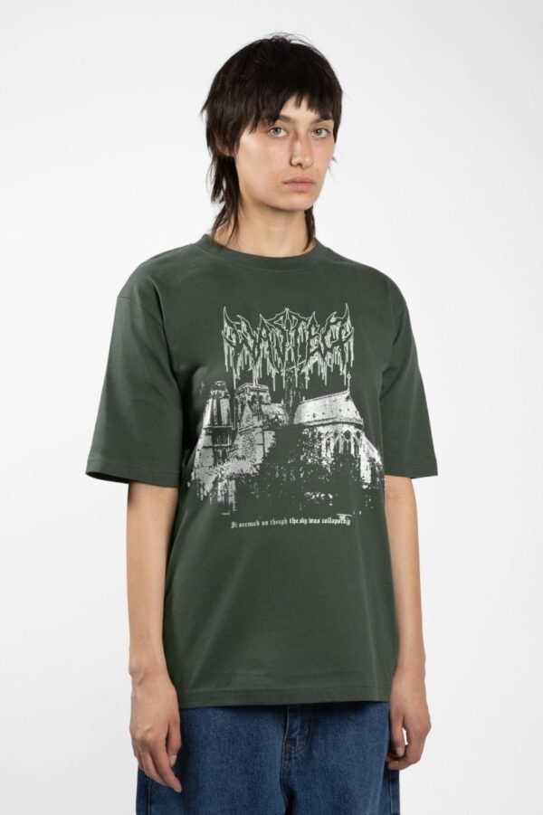 WASTED PARIS Vault T-Shirt Granite Green