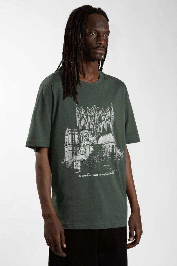 WASTED PARIS Vault T-Shirt Granite Green