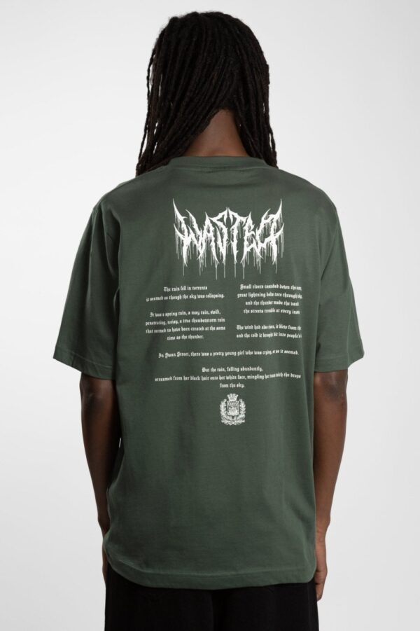 WASTED PARIS Vault T-Shirt Granite Green