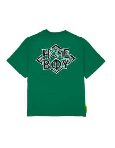 HOME BOY WAVY NAPPO TEE BOTTLE GREEN