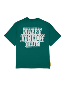 HOME BOY HAPPY HOMEBOY CLUB TEE TEAL