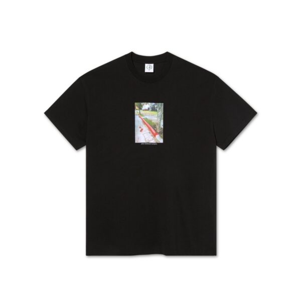 POLAR RED CURB T-SHIRT BLACK