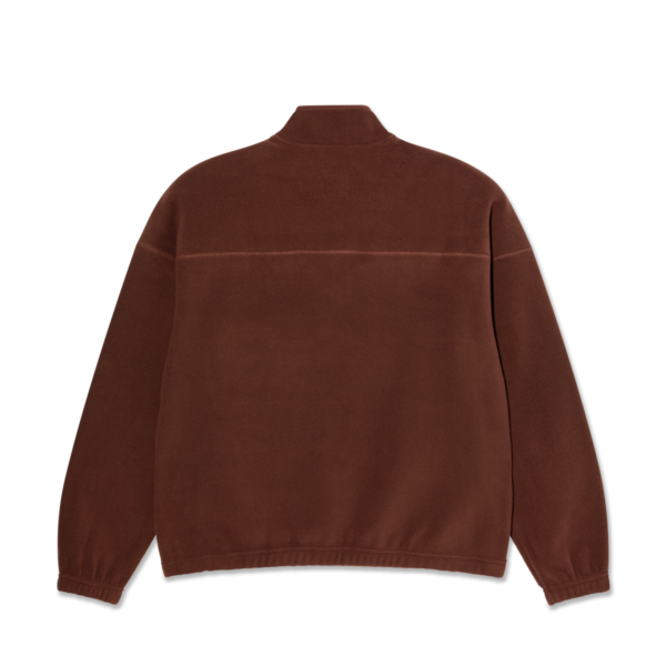 POLAR IVAN HALFZIP SWEATER WINE