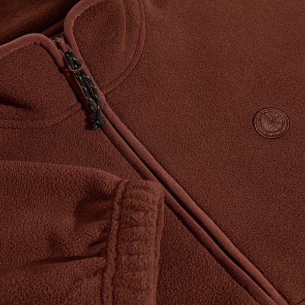 POLAR IVAN HALFZIP SWEATER WINE