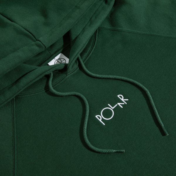 POLAR DEFAULT HOODIE DARK GREEN