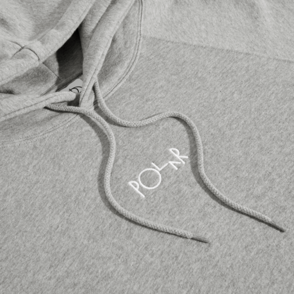 POLAR DEFAULT HOODIE HEATHER GREY